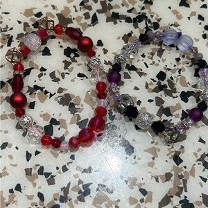 Matching friendship bracelets can be in any color just ask!!